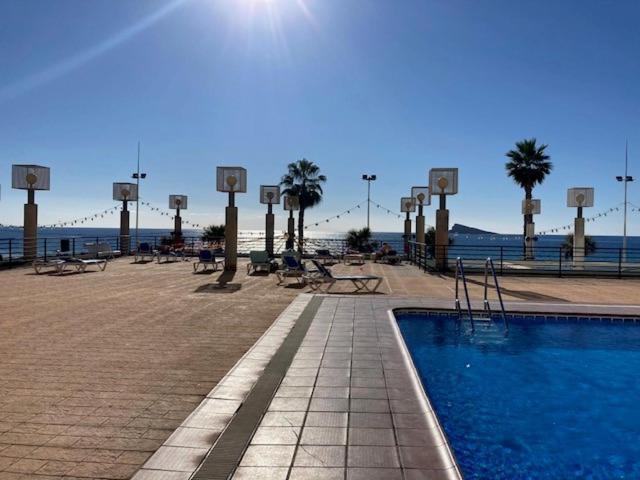 Santa Margarita, Benidorm Levante, 1St Line, Frontal Seaview, Ocean Terrace公寓 外观 照片